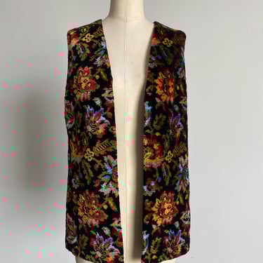 Vintage 70's Tapestry Vest 