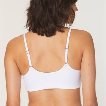 The Maui Top - Eco Nylon - White