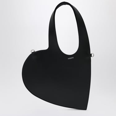 Coperni Mini Heart Bag In Black Leather Women