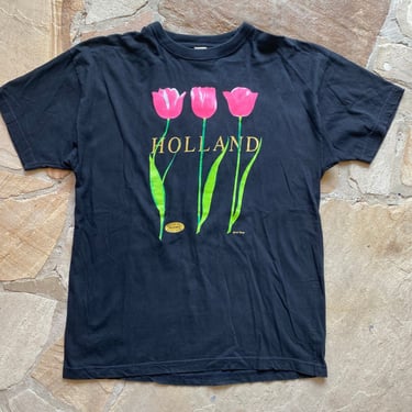 Vintage Holland Shirt 1994 Tulips 100 Year Anniversary Adult Large 