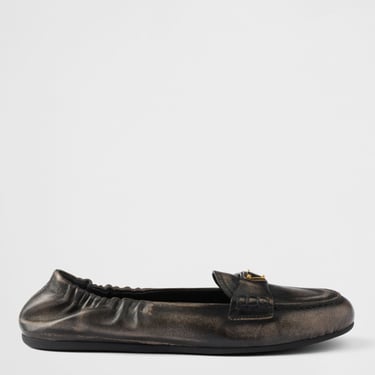 Prada Ballet Flats Woman Black