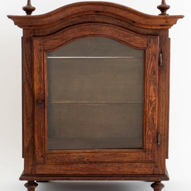 Victorian Oak Wooden Clock Case