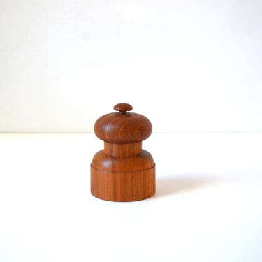 Teak Pepper Mill and Salt Shaker by Jens Quistgaard for Dansk, 1980s 