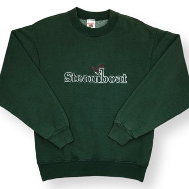 Vintage 80s/90s Steamboat Springs Ski Resort Colorado Made in USA Crewneck Sweatshirt Pullover Size Small/Medium 
