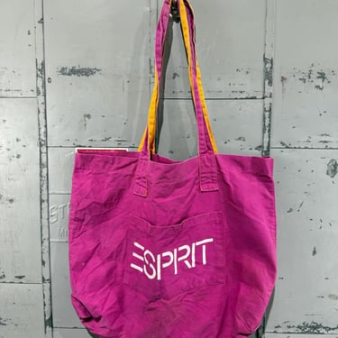 Vintage 90’s Esprit Cotton Tote Bag Medium Large size 
