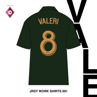 Diego Valeri JRSY Work Shirt - Authentic PRE-ORDER