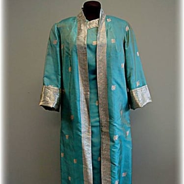 Teal & Gold Oriental Costume 