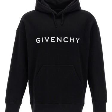 Givenchy Men Logo Print Hoodie
