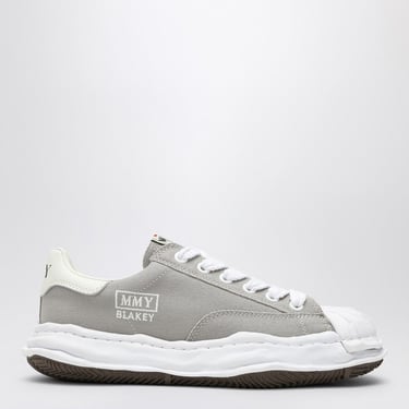 Maison Mihara Yasuhiro Light Grey Canvas Blakey Low-Top Sneakers Men