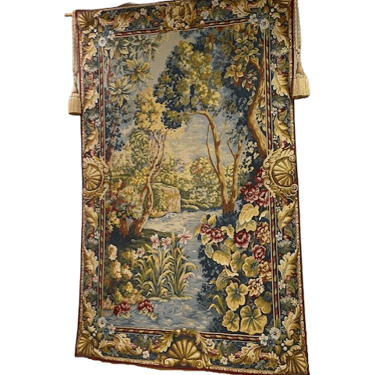 Tapestry Garden  of Eden French Tapisserie 4.5 x 9.5 Tapestry DS227-9