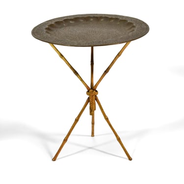 Faux Bamboo Occasional  Table