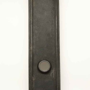 Antique Gothic Cast Iron 13.125 in. Door Plate