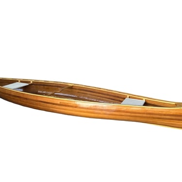 Vintage Cedar Strip Canoe. USA, c. 1970's