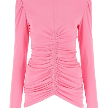 Givenchy Woman Pink Crepe Top