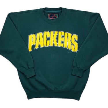 Vintage 1996 Green Bay Packers Football Double Sided NFL Crewneck Sweatshirt Pullover Size Medium/Large 