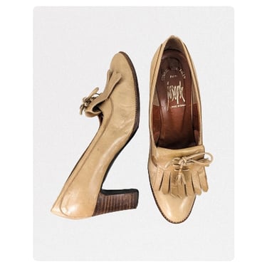 vintage 70's Stuart Weitzman heels (Size: 7.5)