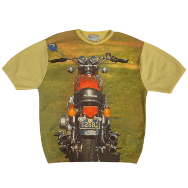 Vintage K-Mart "Honda" Photoprint Motorcycle Shirt