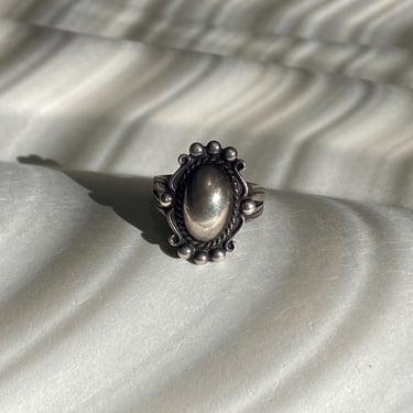 Vintage Sterling Silver Statement Ring 