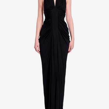 Saint Laurent Women Halter V Long Dress