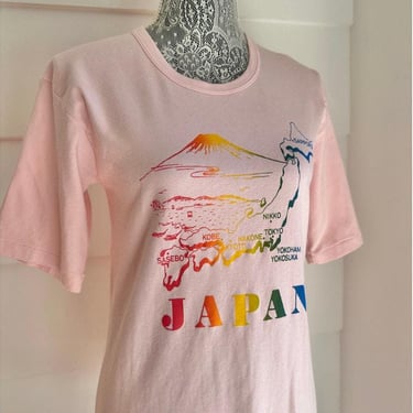 Vintage Japan Souvenir Tee Vintage Single Stitch T-Shirt 80s 90s Japanese 