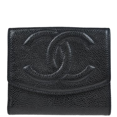 Chanel Black Caviar Bifold Wallet