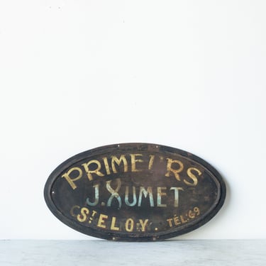 Hand Painted Wine Maker's Sign