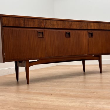 Mid Century Danish Modern Teak Credenza 