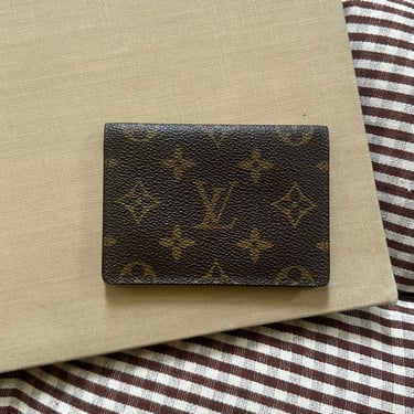 Louis Vuitton Brown Monogram Card Holder