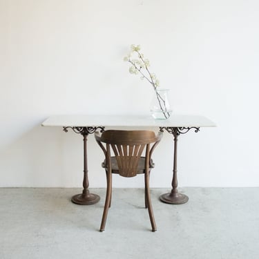 19th Century Marble Bistro Table