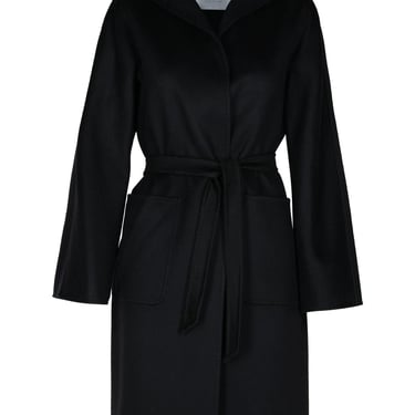 Max Mara 'Lilia' Black Cashmere Coat Women