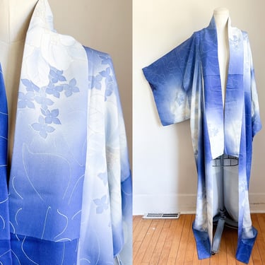 Vintage Deadstock Kimono - Hydrangea 