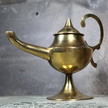 Aladdin's Lamp | Vintage Brass Lamp | Genie Lamp | Bixley Shop 