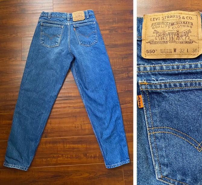 Vintage 1990’s Levi’s 550 Jeans Medium Wash 