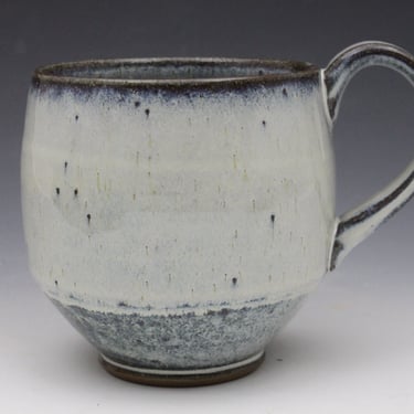 Mug - Soft White to Blue Glaze 