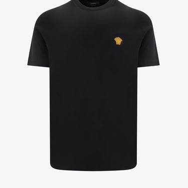 Versace Men Versace Black T-Shirts