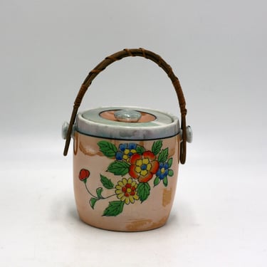 vintage Small Biscuit Jar made in Japan 