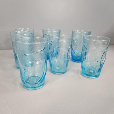 Vintage Empoli Drinking Glasses Set of 7 
