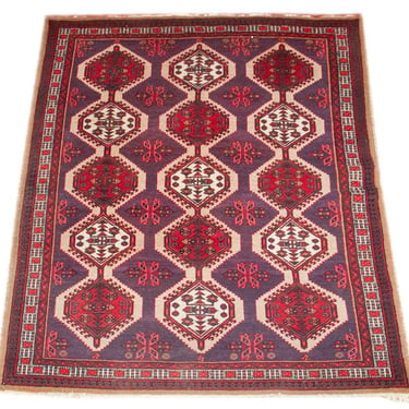 Caucasian Kazak Rug Carpet, 10' 7" x 7' 7"