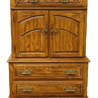 American Drew Solid Walnut Country French 40" Chest On Chest 27-250 