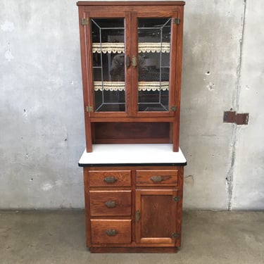 Small &quot;Hoosier&quot; Type Cabinet - Hardware Replaced in the 70's