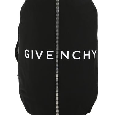 Givenchy Man Black Nylon G-Zip Backpack