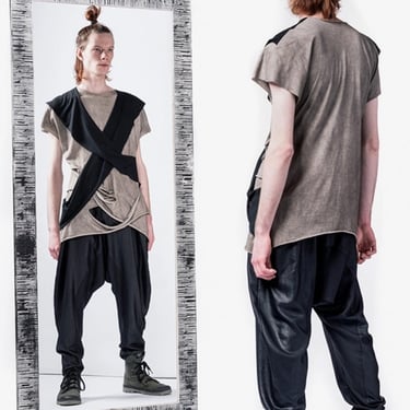 Wave Transformable Layered T-Shirt
