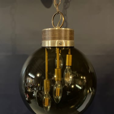 Vintage Globe 4 Light Pendant Light 12” X  17”