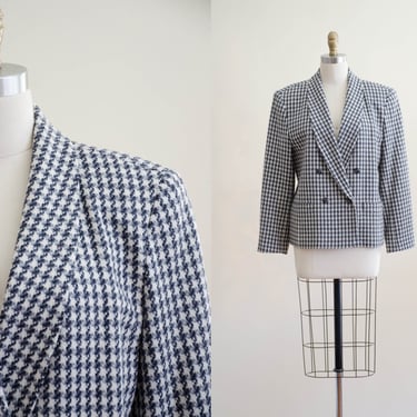 Pendleton wool blazer | houndstooth blazer 