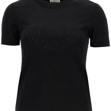 Moncler "Logo Rhinestone T-Shirt Women