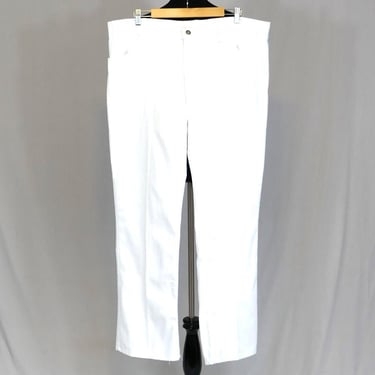 60s 70s Men's White Levi's Jeans - 42