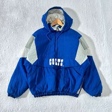 Vintage Indianapolis Colts Starter Pullover Puffer Jacket Sz. M