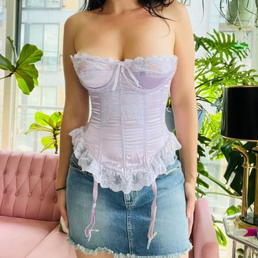 Vintage Lilac Corset Top by Glydons