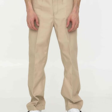 Valentino Garavani Men Cotton Gabardine Trousers