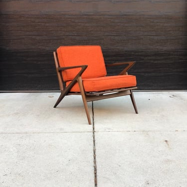 Poul Jensen “Z” Lounge Chair for Selig Made in Denmark 